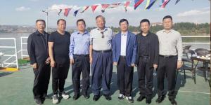 中國黃河文化經(jīng)濟發(fā)展研究會何光暐會長一行赴我市考察交流，與文旅集團達成戰(zhàn)略合作