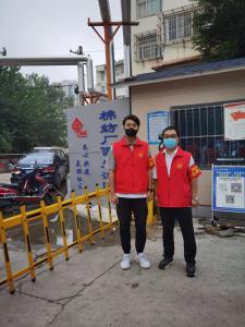 市文旅集團(tuán)一線戰(zhàn)“疫”之：“帥飛了”組合秒變“救火勇士”，“暖心”大白全心全意為居民服務(wù)